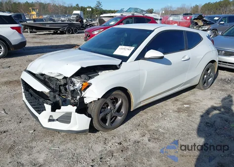 2019 Hyundai Veloster 2.0 z USA, uszkodzony, nr VIN KMHTG6AF9KU009057